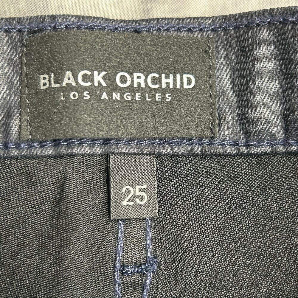 Lot 3 New Jeans 25 Women Youth Black Orchid Edwin White Shiny Navy Black Staple - Picture 3 of 13